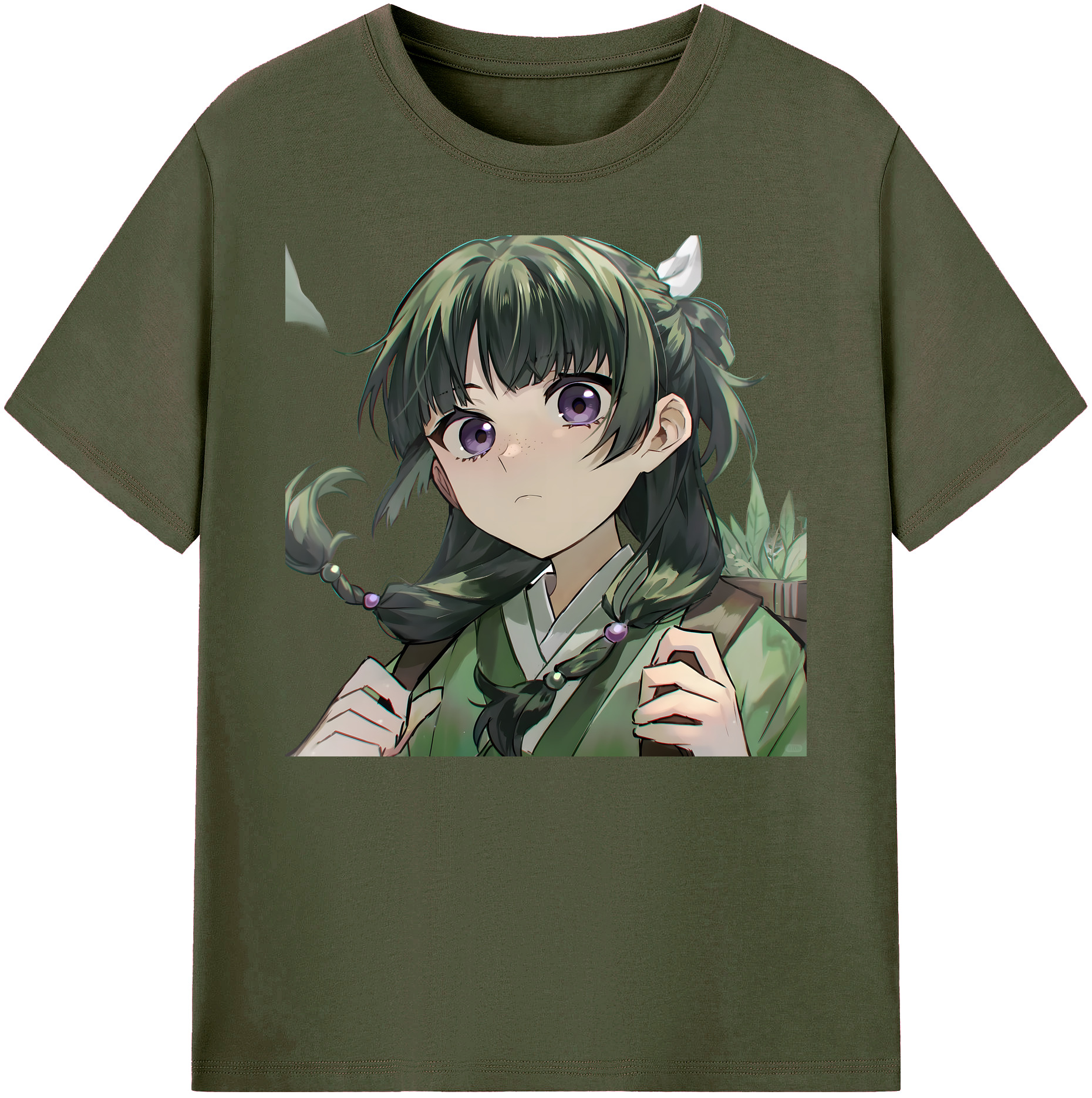 （画像用） 薬屋のひとりごと The Apothecary Diaries 綿100％ メンズ半袖Tシャツ｜肌触りやわらか＆通気性